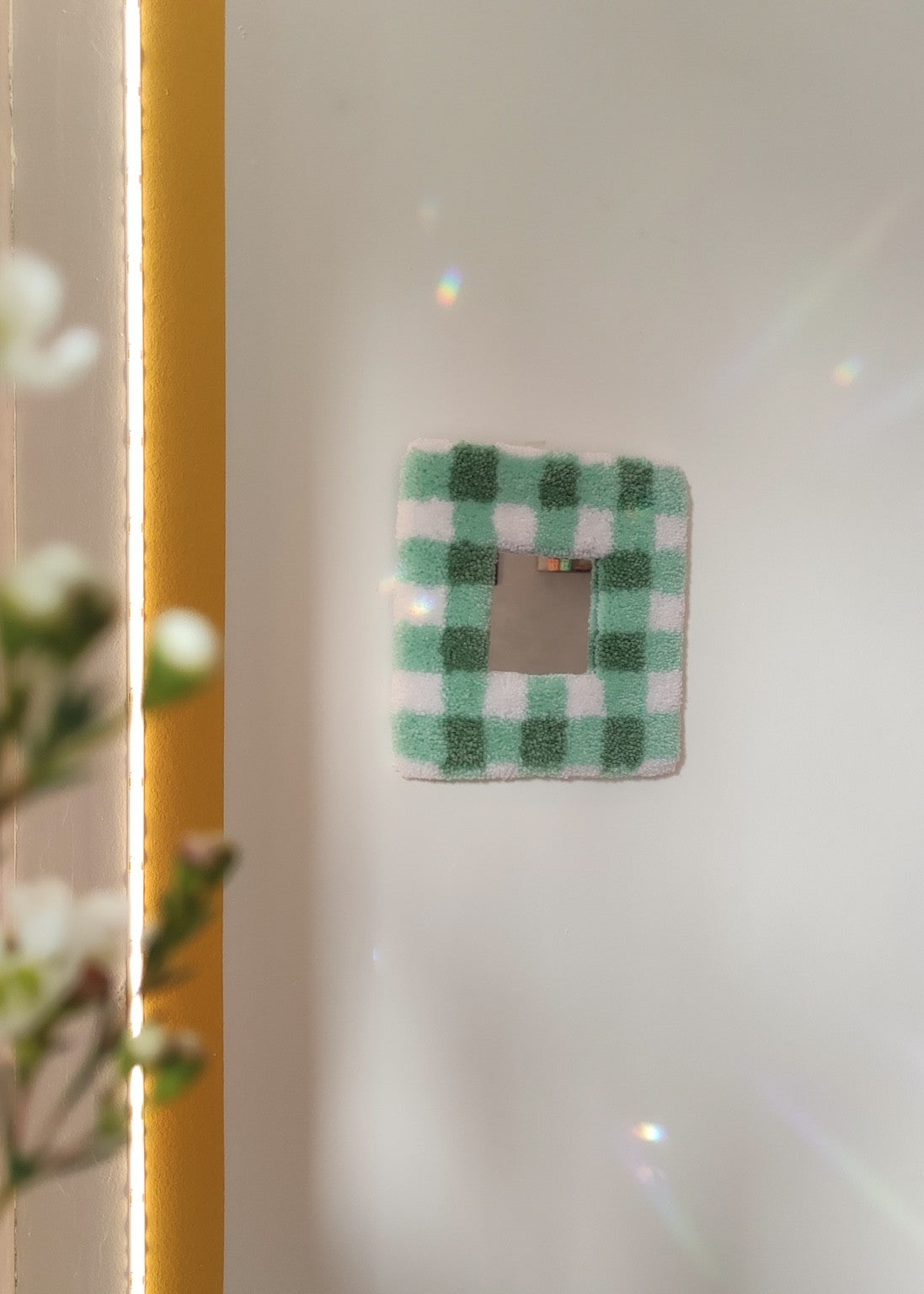 Miroir Vichy – 20×20 cm