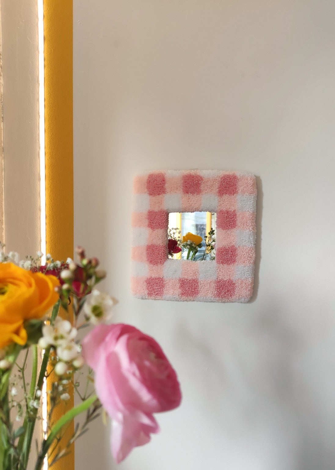 Miroir Vichy – 20×20 cm