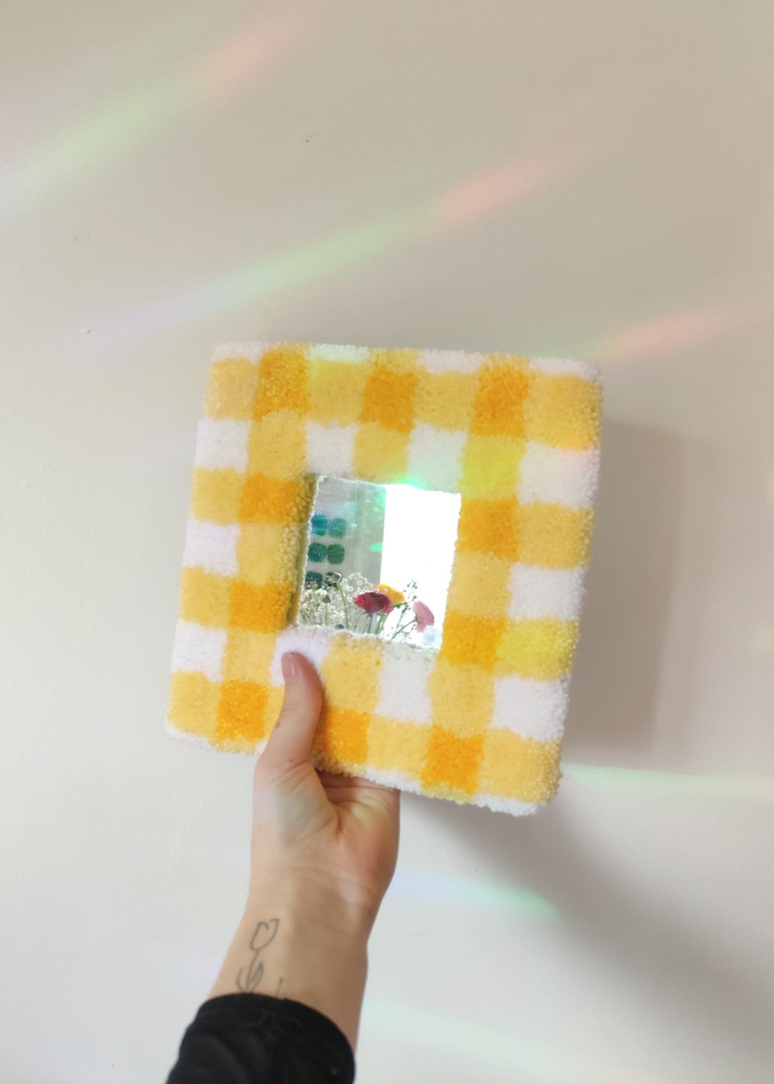 Miroir Vichy – 20×20 cm