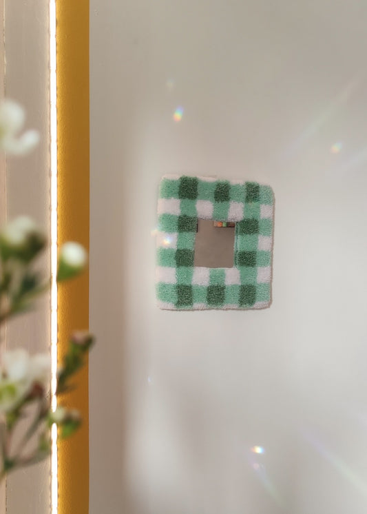 Miroir Vichy – 20×20 cm