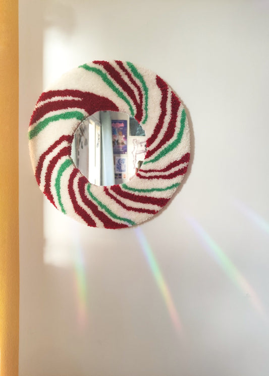 Miroir sucre d’orge – 36 cm